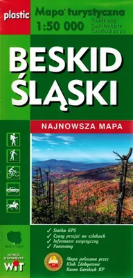 Image de Beskides silésiennes 1:50 000. Carte touristique plastifiée. WiT