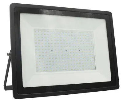 Produktbild von LED-Flutlicht GTV Lighting, 200 W, 18000 lm, 4000 K, IP65, IK8, schwarz – Außenstrahler