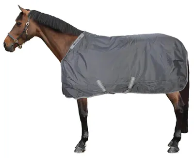 Produktbild von Bucas Outdoordecke 150g Smartex Turnout Big Neck Weidedecke Iron Gate 130