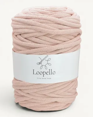 Productafbeelding van Loopvast katoenen koord, 9 mm, 100 meter – Roze