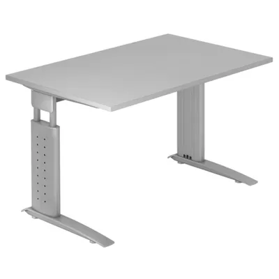 Produktbild von UNDA 12 S - 120 x 80 Grau/Silber höhenverstellbar