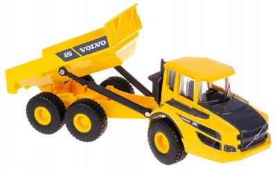 Produktbild von Bburago Volvo A25G Gelenkkippwagen Metallmodell 1:50