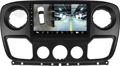 Productafbeelding van Autoradio met Bluetooth en CarPlay voor Nissan NV400, Opel Movano en Renault Master III (2010–2021) – compatibel met Apple en Android – audiosysteem met navigatiesysteem
