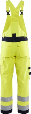 Produktbild von Blakläder Multinorm Latzhose 2608 1514 in gelb/marineblau, Größe:60