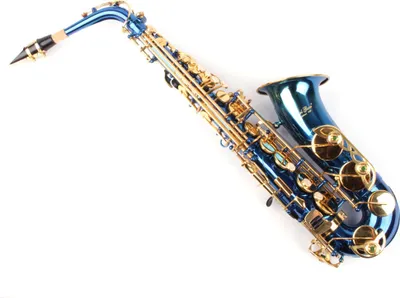 Produktbild von Karl Glaser Eb (Es) Alt Saxophon mit Koffer Mundstück & Blättchen blau