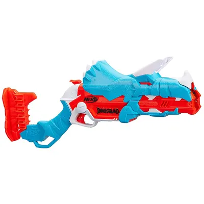 Produktbild von Hasbro Blaster Nerf DINOSQUAD TRICERA rot, blau, wei