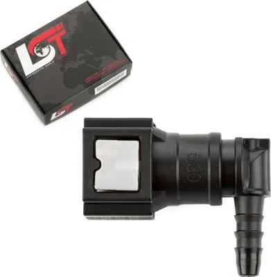 Produktbild von Schnellverschluss Kraftstoffleitung Schlauchkupplung L-Stück schmal 6,3 * 5 mm