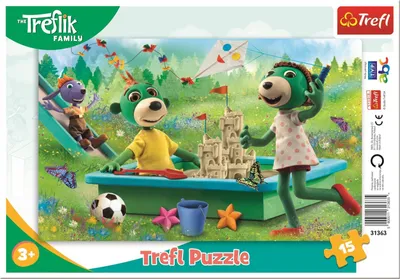 Obrázek produktu pro Trefl Puzzle Treflíci / 15 dílků