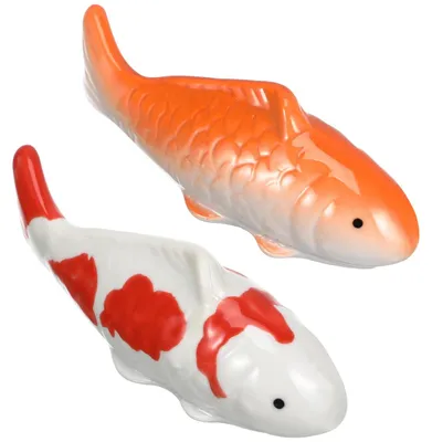 Immagine prodotto di Solidchoice - Pesci Koi in Vetroceramica galleggianti per la decorazione di acquari