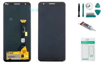 Produktbild von Pixel 3a Display schwarz - Set
