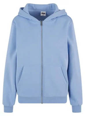 Produktbild von Urban Classics - Hoodie mit durchgehendem Reißverschluss für Damen TN1640 (L) (Hellblau)