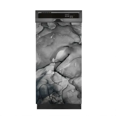 Produktbild von Aufkleber sticker 45x80 cm Dekorative folie Spülmaschine - Farbiger Marmor