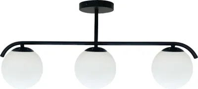 Obrázek produktu pro Moderní stropní osvětlení AMADEO - 3xE14, 40W, černé / bílé