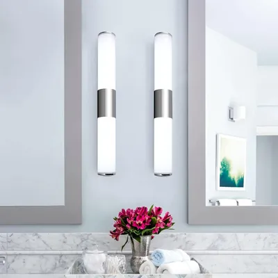 Produktbild von MODFU LED Spiegelleuchte Bad - 16W Badezimmer Lampe 40CM, Neutralweiß 4000K 900LM, IP44 Wasserdicht, Badlampe Wand als Wandbeleuchtung für Badezimmerlampe Wand