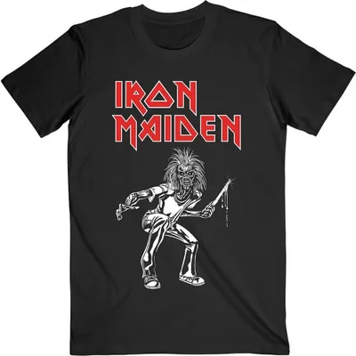 Produktbild von Iron Maiden - "Autumn Tour 1980" T-Shirt für Herren/Damen Uni RO991 (XL) (Schwarz)