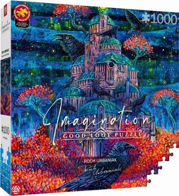 Zdjęcie produktu dla Puzzle 1000 elementów Imagination Roch Urbaniak Twierdza Pani Kruków