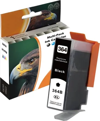 Produktbild von D&C Tintenpatrone ersetzt HP 364 BLACK
