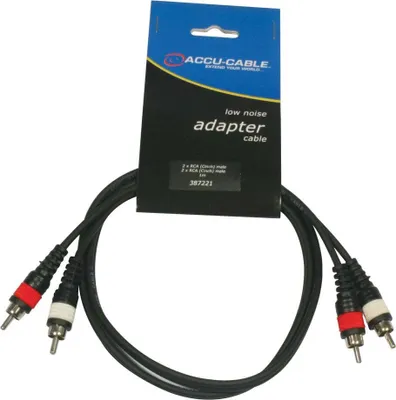 Zdjęcie produktu dla ADJ AC-R/1 RCA 1 m Kabel audio