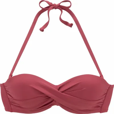 Produktbild von s.Oliver Bügel-Bandeau-Bikini-Top Rome rostrot Größe 40 Cup C