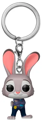 Produktbild von Funko Pop! Zootopia 2-keychain Judy Hopps Figur    One Size