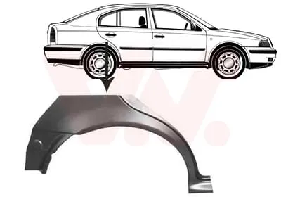 Produktbild von VAN WEZEL Seitenwand Reparaturblech für SKODA Octavia I Combi (1U5) OCTAVIA (1U2)
