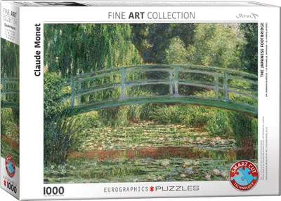 Image de puzzle 1000 pièces Pont japonais dans le jardin de Giverny par Claude Monet
