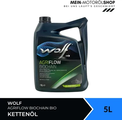 Produktbild von Wolf AgriFlow Biochain  Kettenöl 5 Liter