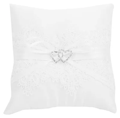 Produktbild von Satinschleifen-Set für Brautjungfern und Ringkissen für die Hochzeit