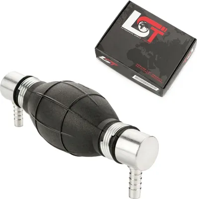 Produktbild von Kraftstoffpumpe Handpumpe Umfüllpumpe Benzin Diesel Öl Wasser 8mm rechtwinklig