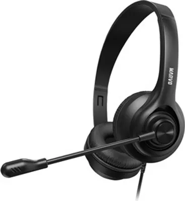 Obrázek produktu pro Marvo HP1001, sluchátka s mikrofonem, ovládání hlasitosti, černá, 2 x 3,5 mm jack