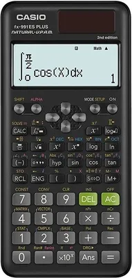 Produktbild von Casio Taschenrechner FX 991 ES PLUS 2E, schwarz, Tischgerät