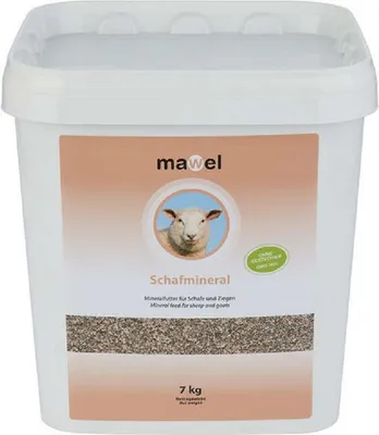 Produktbild von Ergänzungsfuttermittel Schafmineral für Schafe und Ziegen 7 kg