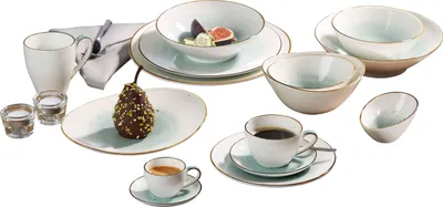 Produktbild von Müslischale oval 6er Set Cosmo blau