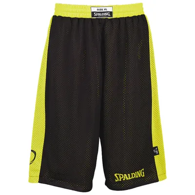Produktbild von SPALDING Essential Reversible Shorts schwarz/gelb 164