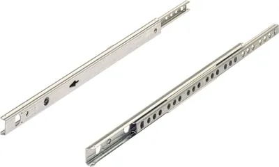 Produktbild von Kugelauszug für 17mm Nut 079055 Schubkastenlänge 185-260mm Stahl verzinkt