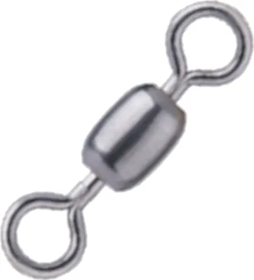 Produktbild von BKK Crane Swivel-62 Stainless Steel Black - Tönnchenwirbel, Größe / Tragkraft / Packungsinhalt:Gr. 6 / 48kg / 10 Stück