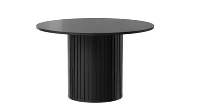 Obrázek produktu pro MINIO go for it, stůl "ZAMA", kulatý stůl, šířka 120 cm, černá barva