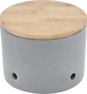 Produktbild von Knoblauchtopf CERA-DESIGN Schiefer grau , aus Keramik MAGU
