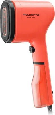 Produktbild von Rowenta Pure Pop DR2022, Tragbare Dampfbürste, 0,07 l, Koralle, 20 g/min, 1300 W, 141 mm