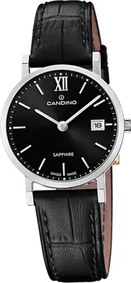 Produktbild von Candino Edelstahl Damen Uhr Analog Luxus Armbanduhr schwarz Classic D2UC4725/3