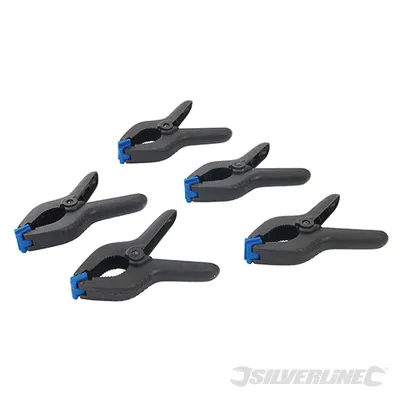 Zdjęcie produktu dla Silverline 250150 Szczypce do sprężyn, 5 szt