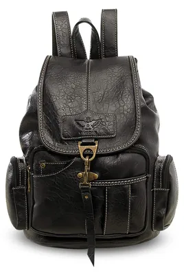 Produktbild von Solidchoice – Retro-Rucksack, uni, für Schule und Freizeit