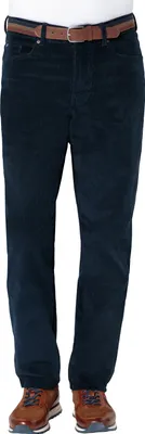 Produktbild von Franco Bettoni Herren 5-Pocket-Cordhose mit Gürtel, farbsattes, wärmendes Cord-Gewebe