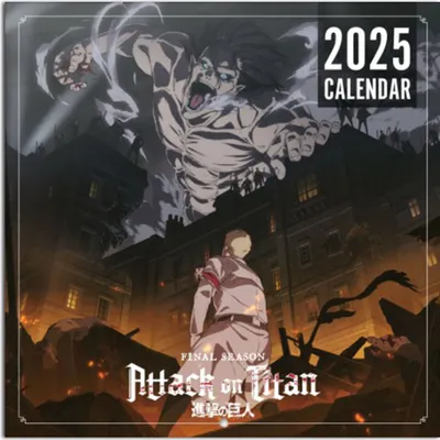 Produktbild von Attack on Titan Kalender 2025 (16)