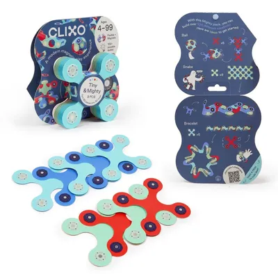 Image de CLIXO Tiny & Mighty Marine - jeu de construction magnétique, 9 pièces