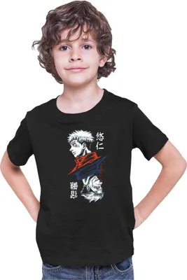 Produktbild von Kinder T-Shirt Japan Anime Manga Jujutsu Anime Manga Kaisen Kaisen 03 Jujutsu, 9-11 Jahr - 140 / Schwarz