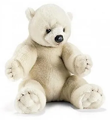 Produktbild von Anima Plüschtier Eisbär sitzend 35 cm