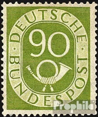 Produktbild von Briefmarken BRD (BR.Deutschland) 1951 Mi 138 postfrisch Posthorn