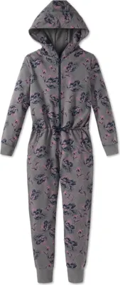 Produktbild von Schiesser  Schiesser Mädchen Jumpsuit aus angenehm weicher Sweatwear - 158956, Größe Kinder:L, Farbe:grau