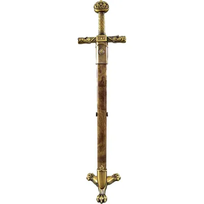 Produktbild von Brieföffner Karl der Große mit Scheide, Ständer Stahlkl. Schwerter d. Geschichte